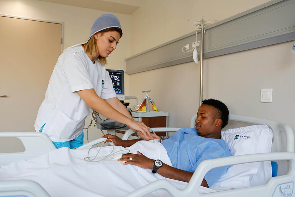Salles de soins postopératoires confortables